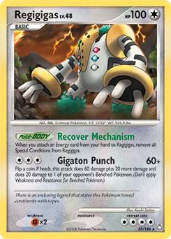 Regigigas - 37/146 (DP Legends Awakened) [Deck Exclusives] 037/146