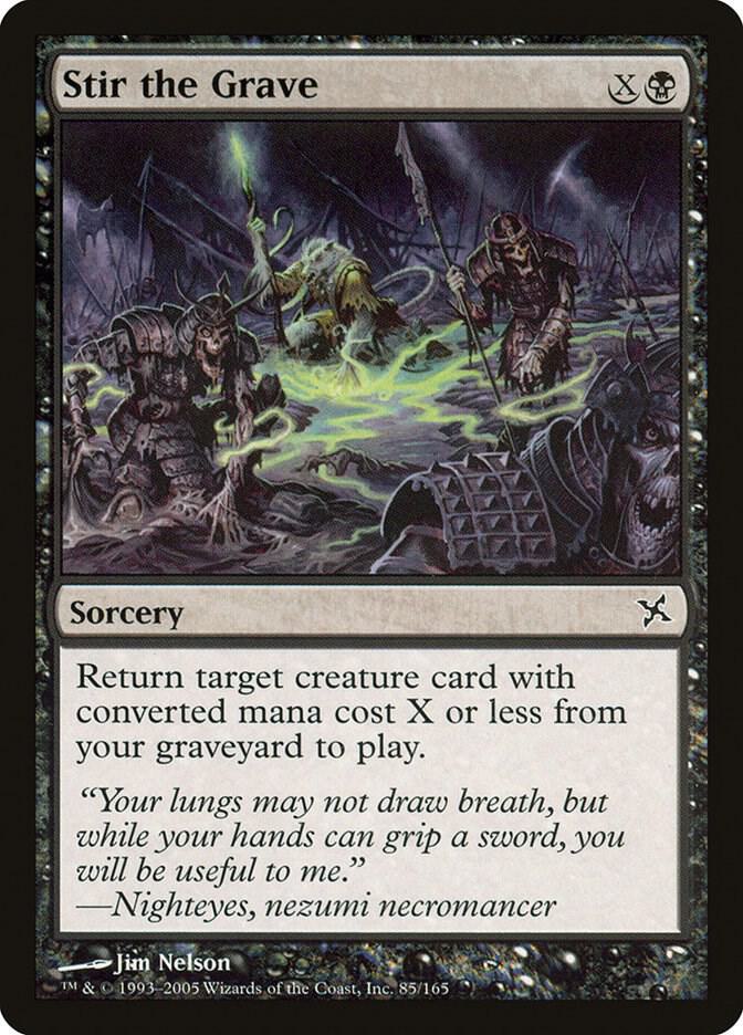 Stir the Grave [Betrayers of Kamigawa] 85