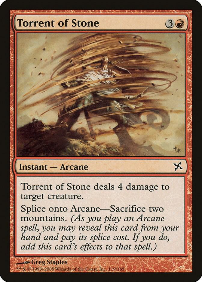 Torrent of Stone [Betrayers of Kamigawa] 119