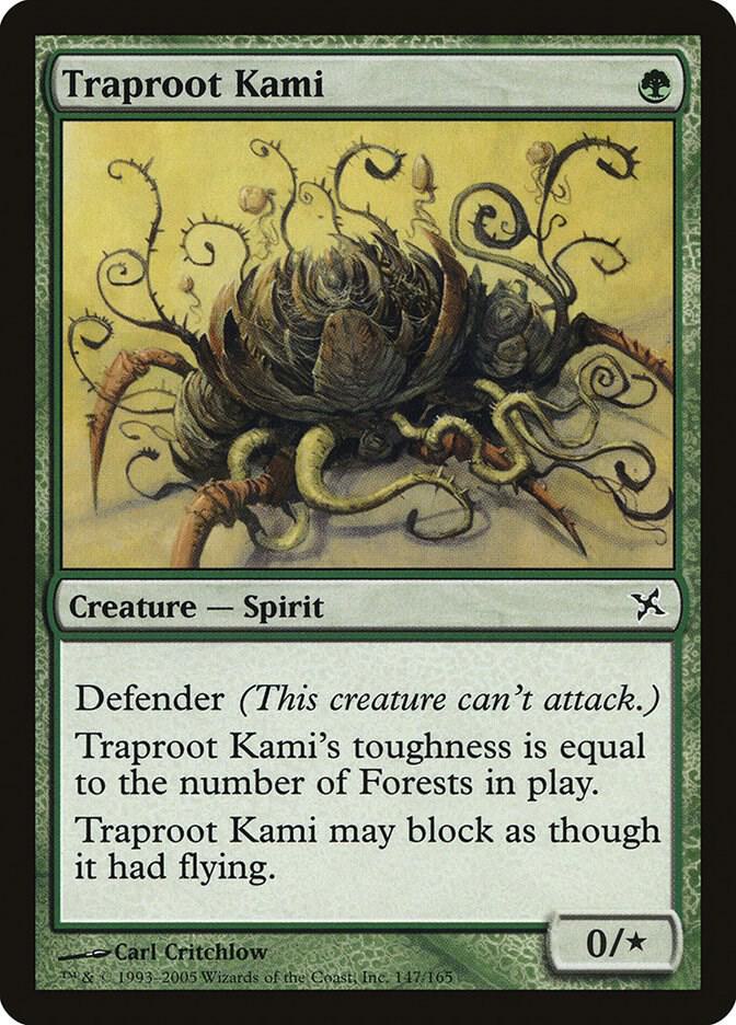 Traproot Kami [Betrayers of Kamigawa] 147
