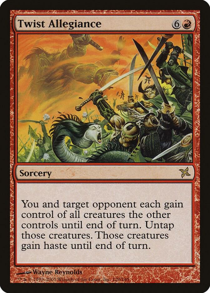 Twist Allegiance [Betrayers of Kamigawa] 120