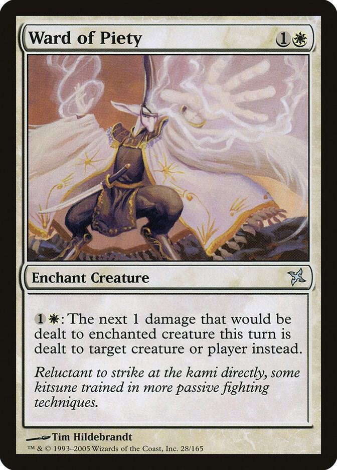 Ward of Piety [Betrayers of Kamigawa] 28