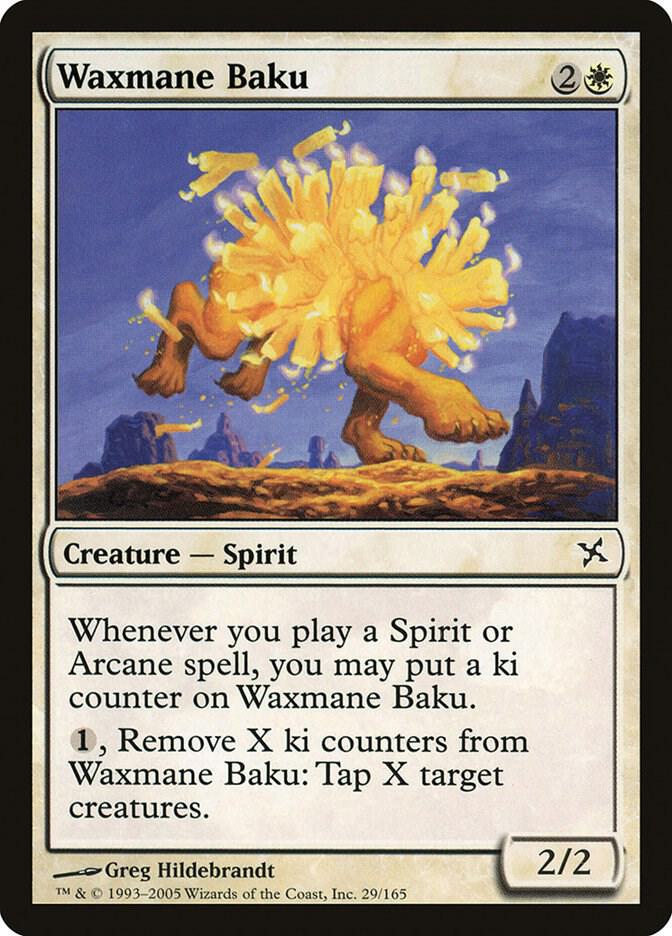 Waxmane Baku [Betrayers of Kamigawa] 29