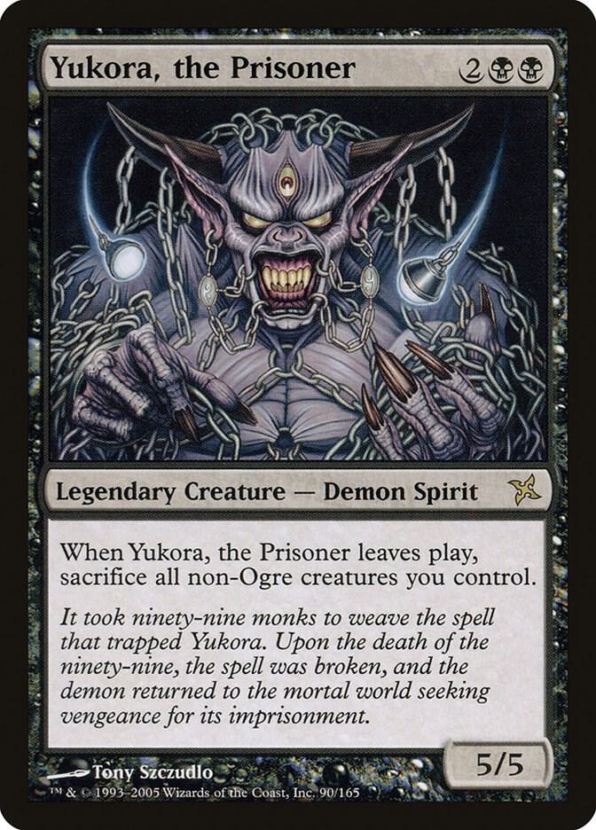 Yukora, the Prisoner [Betrayers of Kamigawa] 90