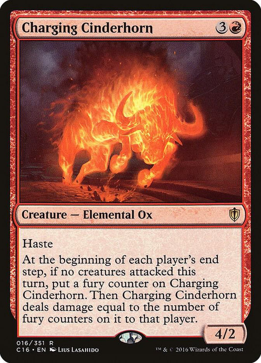 Charging Cinderhorn [Commander 2016] 16