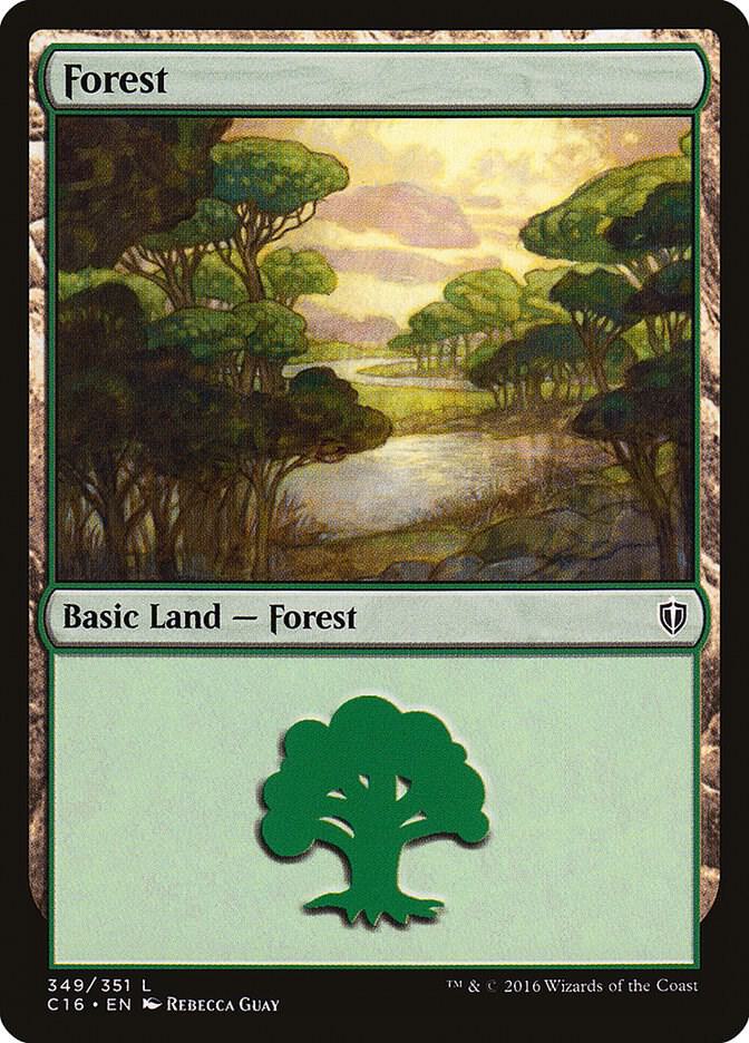 Forest (349) [Commander 2016] 349