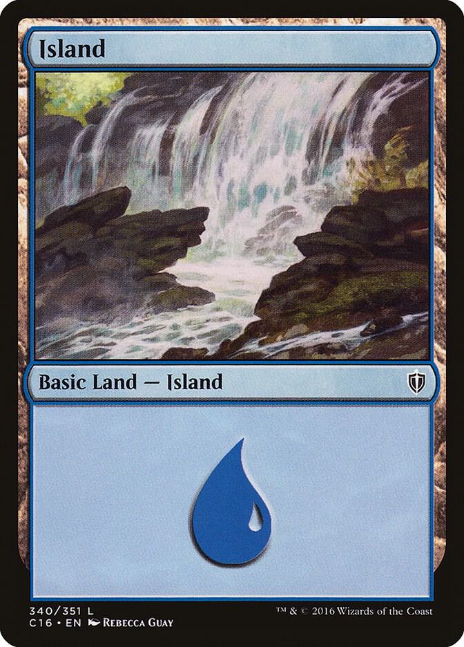 Island (340) [Commander 2016] 340
