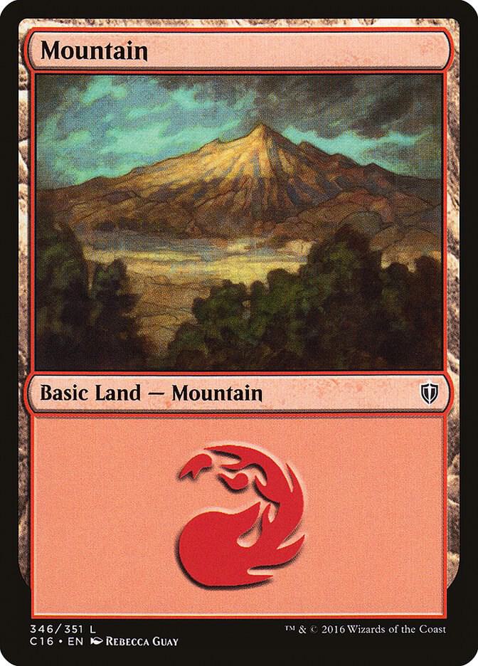 Mountain (346) [Commander 2016] 346