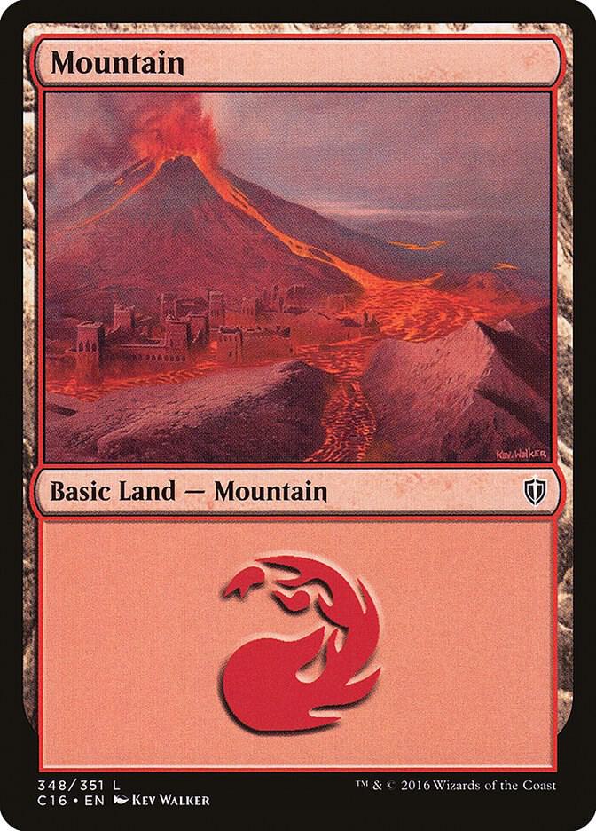 Mountain (348) [Commander 2016] 348