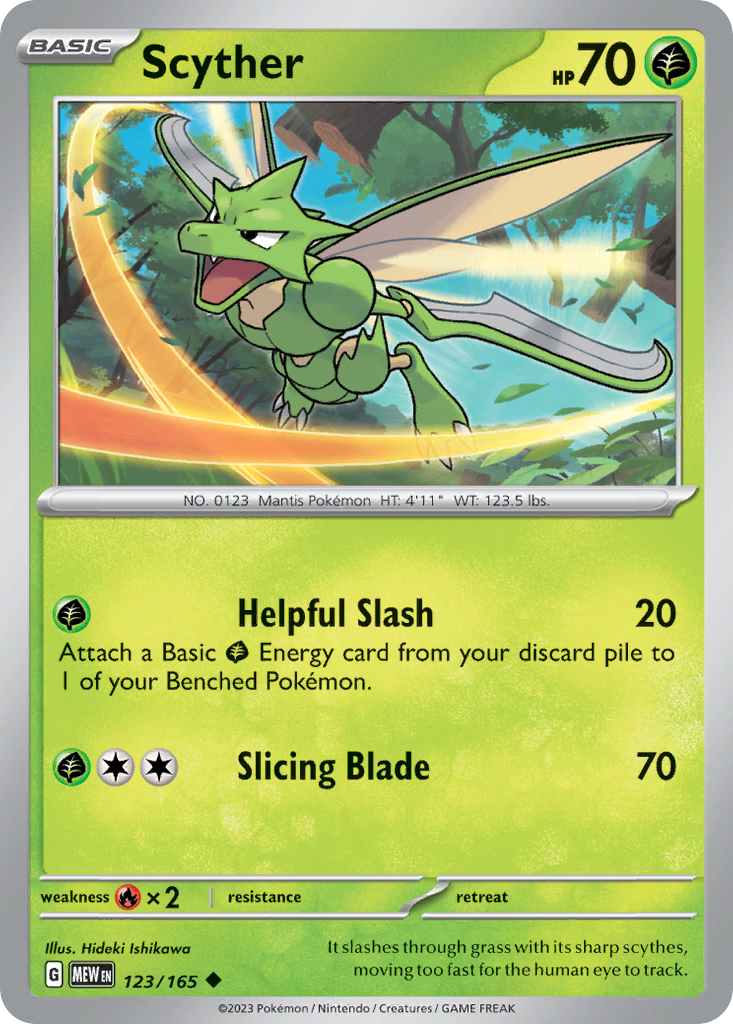 Scyther - 123/165 151