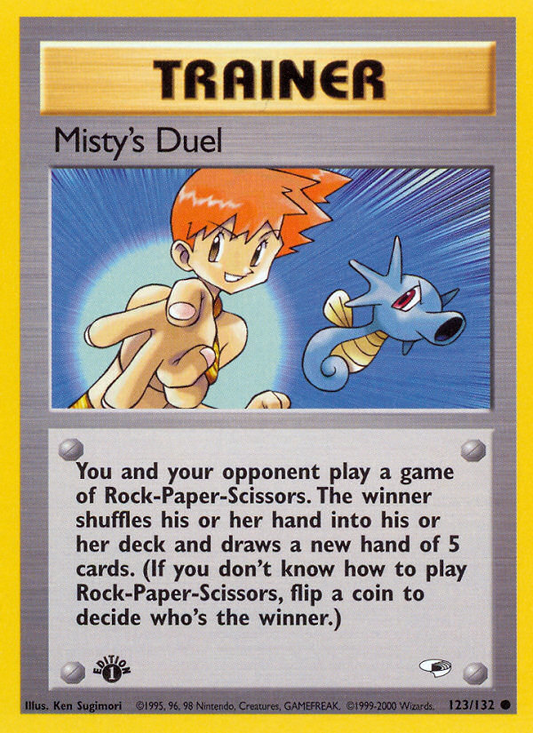 Misty's Duel - 123/132 Gym Heroes