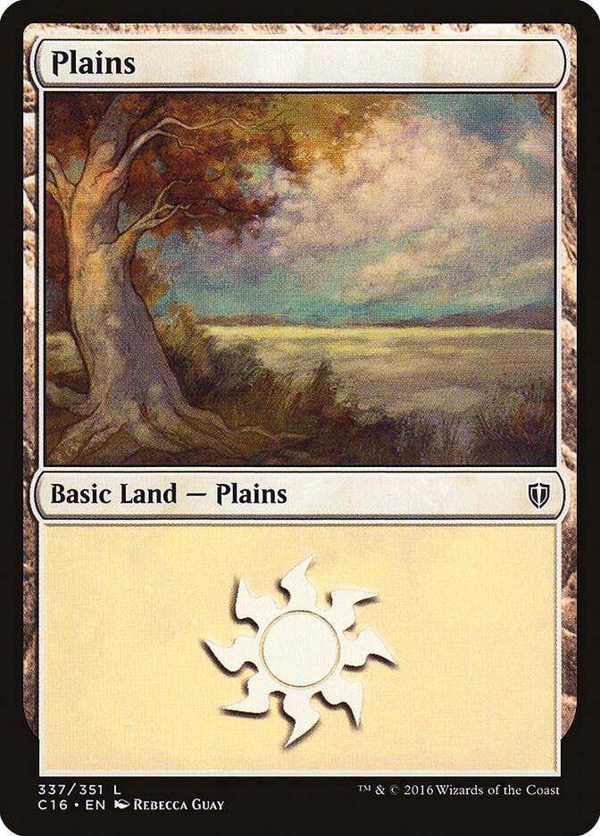 Plains (337) [Commander 2016] 337