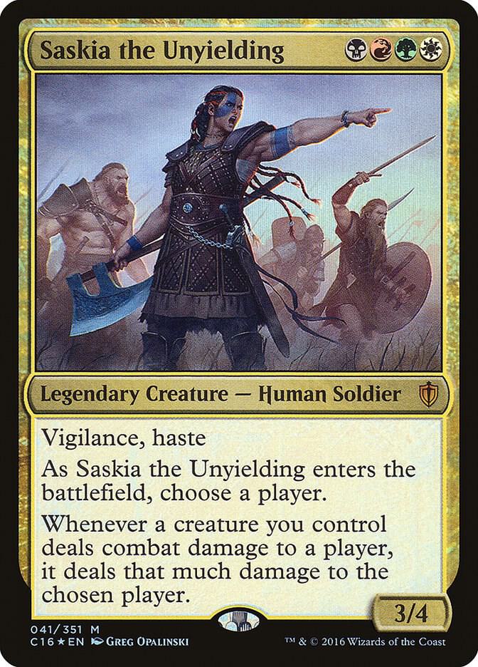 Saskia the Unyielding [Commander 2016] 41
