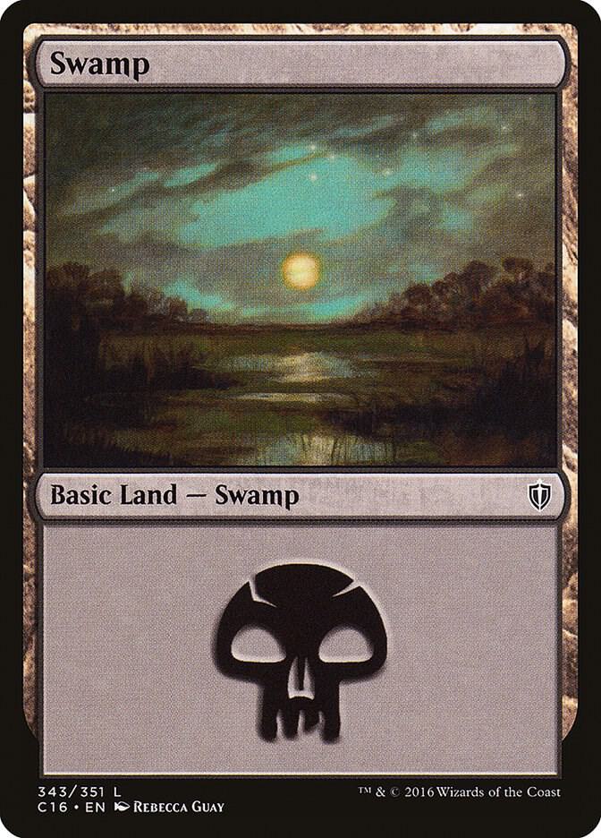 Swamp (343) [Commander 2016] 343