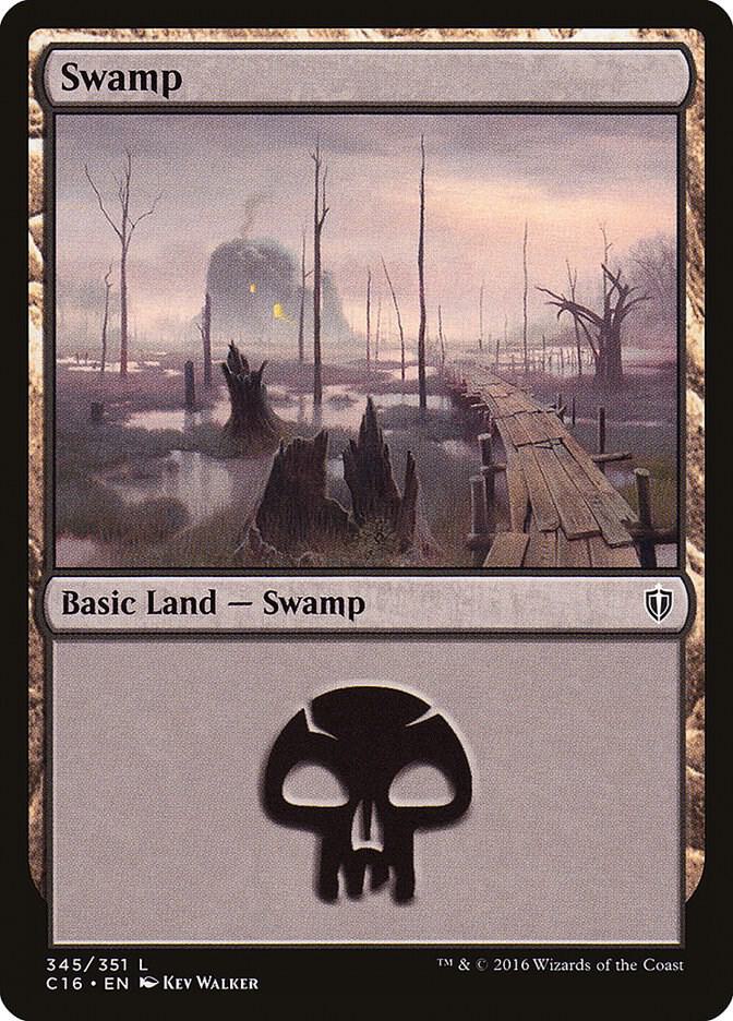 Swamp (345) [Commander 2016] 345