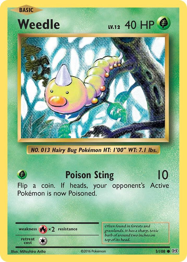 Weedle [XY - Evolutions] 5/108