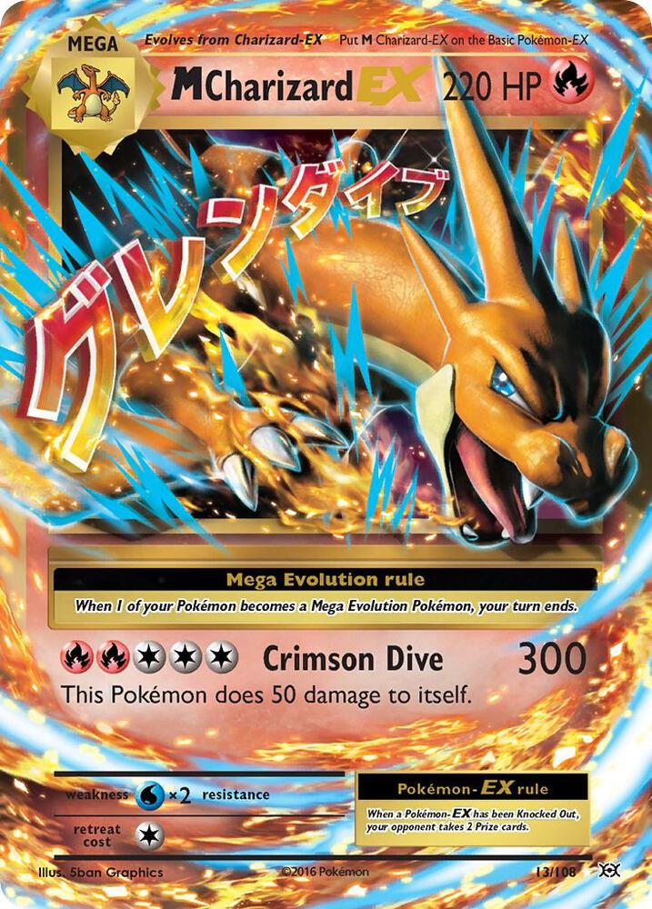 M Charizard EX [XY - Evolutions] 13/108