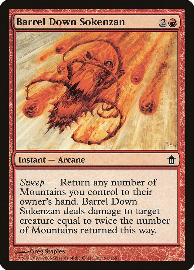 Barrel Down Sokenzan [Saviors of Kamigawa] 94