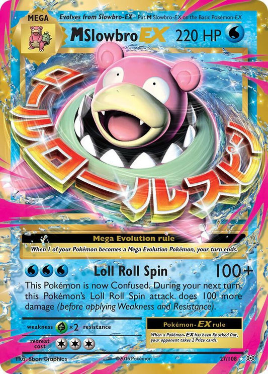 M Slowbro EX [XY - Evolutions] 27/108
