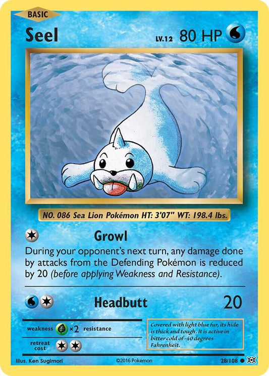 Seel [XY - Evolutions] 28/108