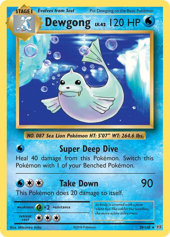 Dewgong [XY - Evolutions] 29/108