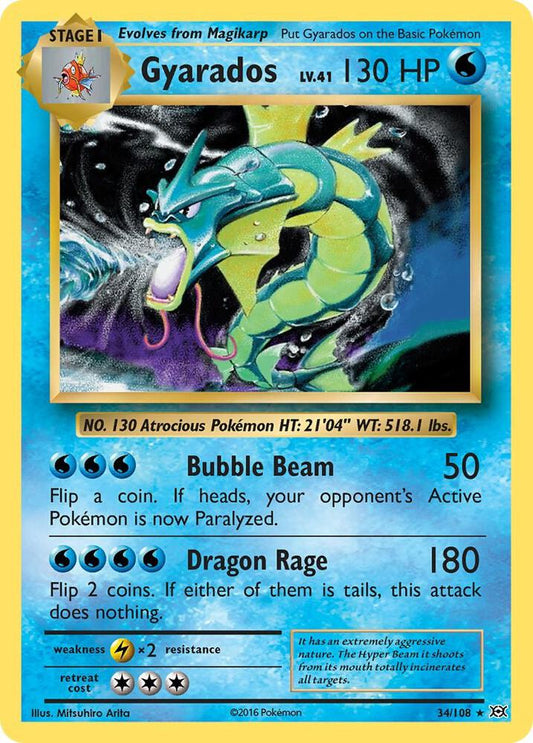 Gyarados [XY - Evolutions] 34/108