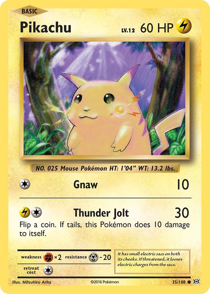 Pikachu [XY - Evolutions] 35/108
