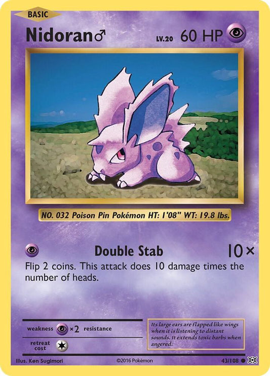 Nidoran M [XY - Evolutions] 43/108