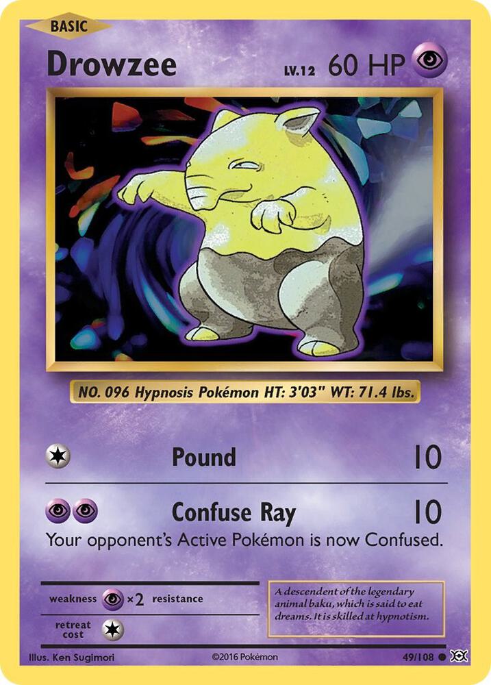Drowzee [XY - Evolutions] 49/108