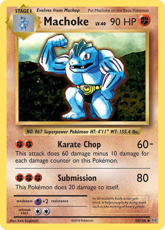 Machoke [XY - Evolutions] 58/108