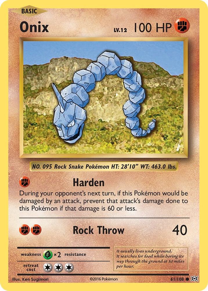 Onix [XY - Evolutions] 61/108