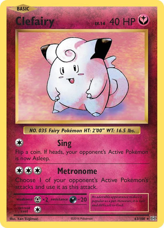 Clefairy [XY - Evolutions] 63/108