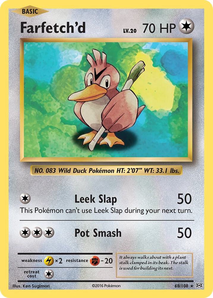 Farfetch'd [XY - Evolutions] 68/108