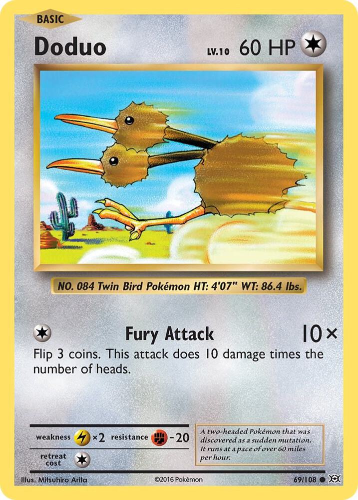 Doduo [XY - Evolutions] 69/108