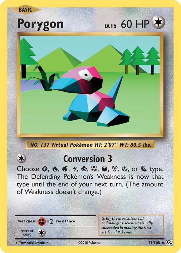 Porygon [XY - Evolutions] 71/108
