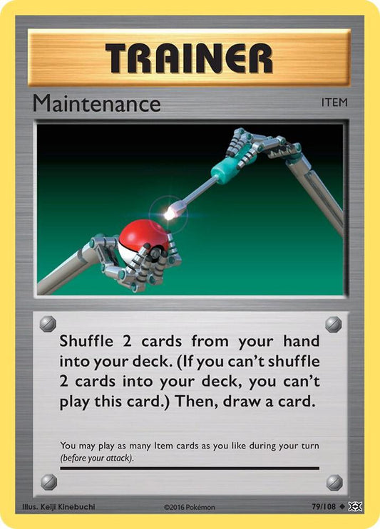 Maintenance [XY - Evolutions] 79/108