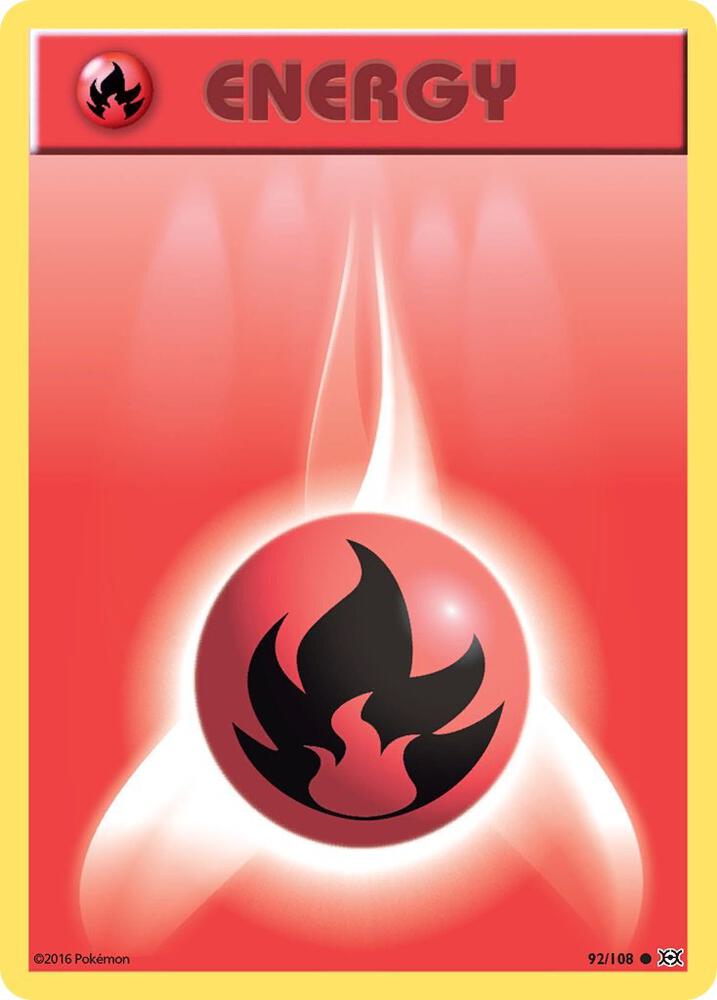 Fire Energy [XY - Evolutions] 92/108