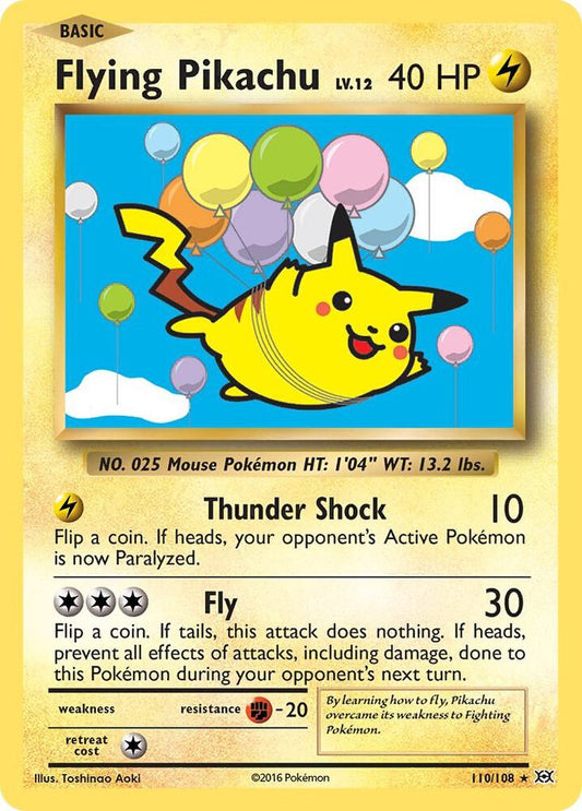 Flying Pikachu [XY - Evolutions] 110/108