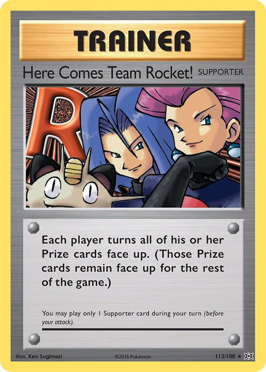 Here Comes Team Rocket! [XY - Evolutions] 113/108
