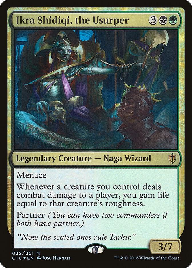 Ikra Shidiqi, the Usurper [Commander 2016] 32