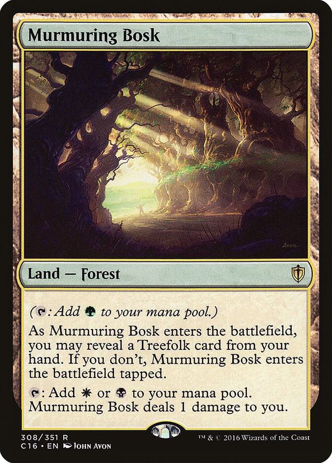Murmuring Bosk [Commander 2016] 308