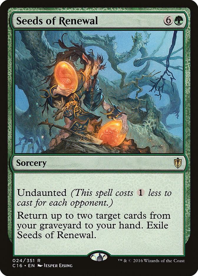 Seeds of Renewal [Commander 2016] 24