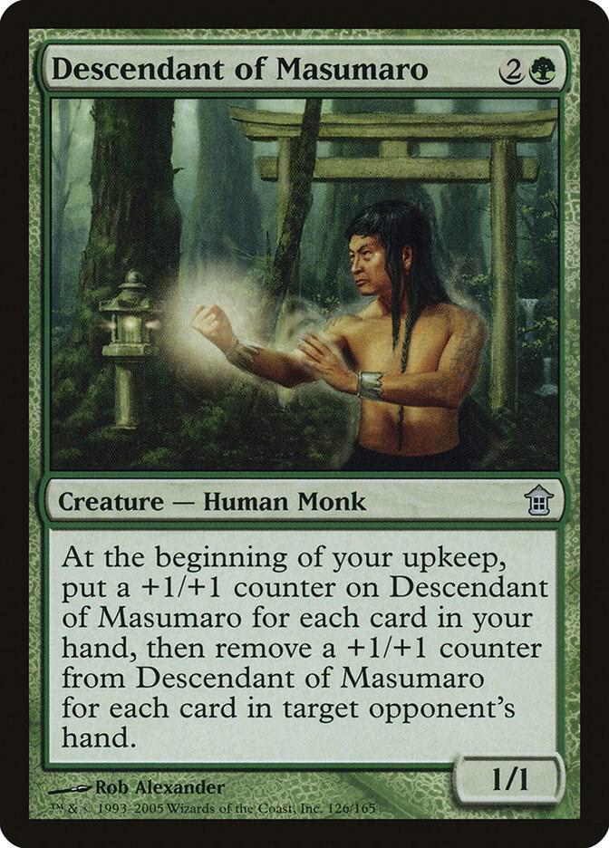 Descendant of Masumaro [Saviors of Kamigawa] 126