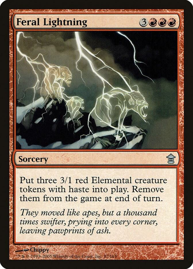 Feral Lightning [Saviors of Kamigawa] 97