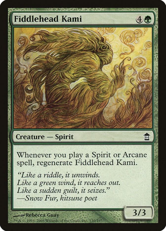 Fiddlehead Kami [Saviors of Kamigawa] 130