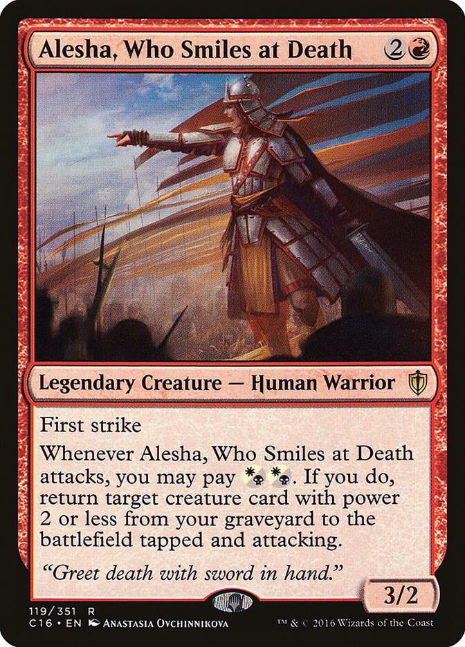 Alesha, Who Smiles at Death [Commander 2016] 119