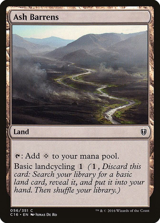 Ash Barrens [Commander 2016] 56