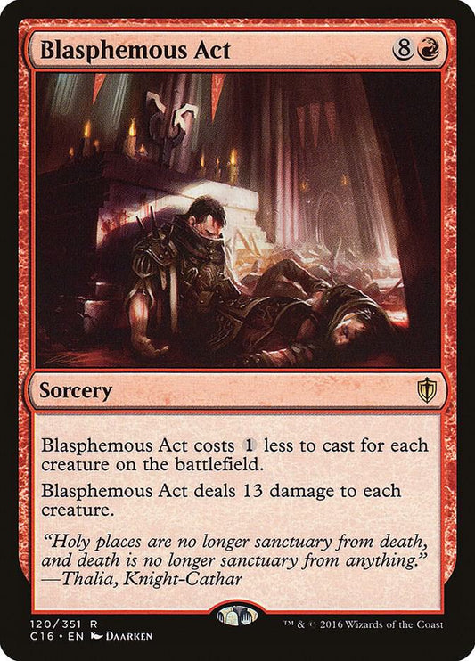 Blasphemous Act [Commander 2016] 120