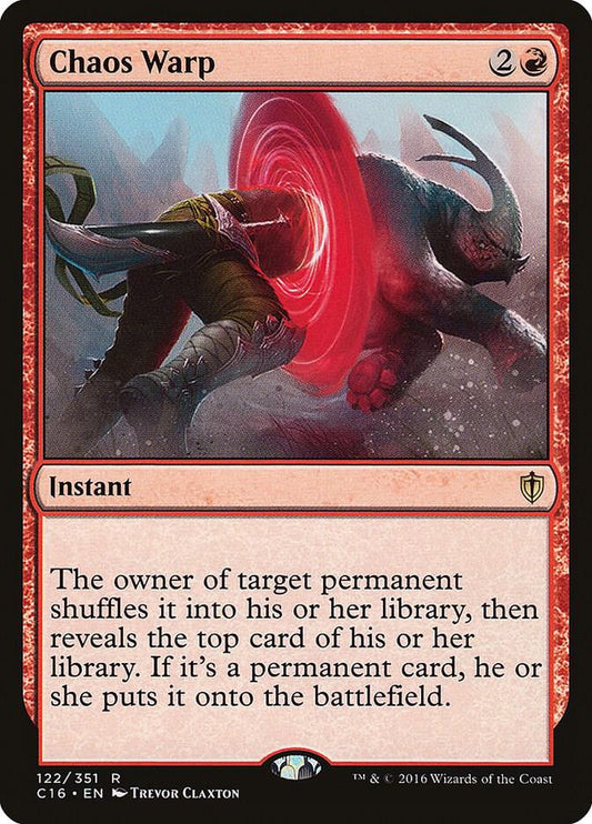 Chaos Warp [Commander 2016] 122