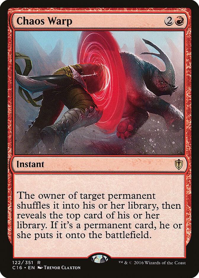 Chaos Warp [Commander 2016] 122